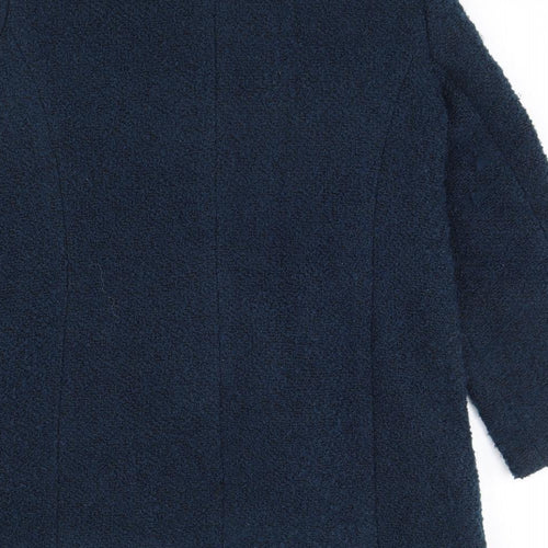 BHS Womens Green   Overcoat Coat Size 14