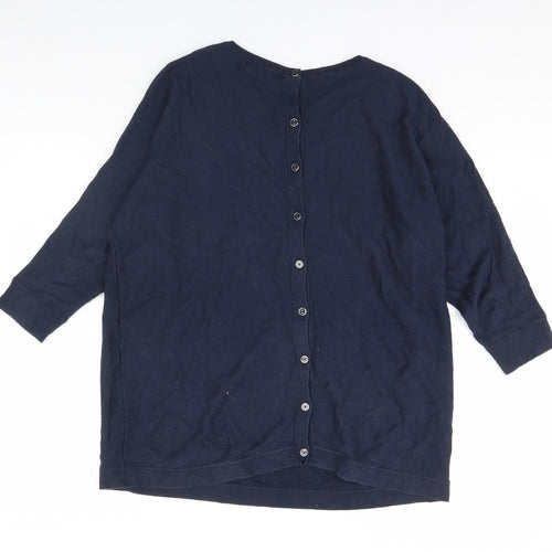 Laura Ashley Womens Blue   Pullover Jumper Size 12