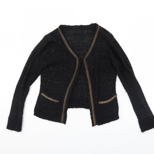 Select Womens Black   Cape Jumper Size 8