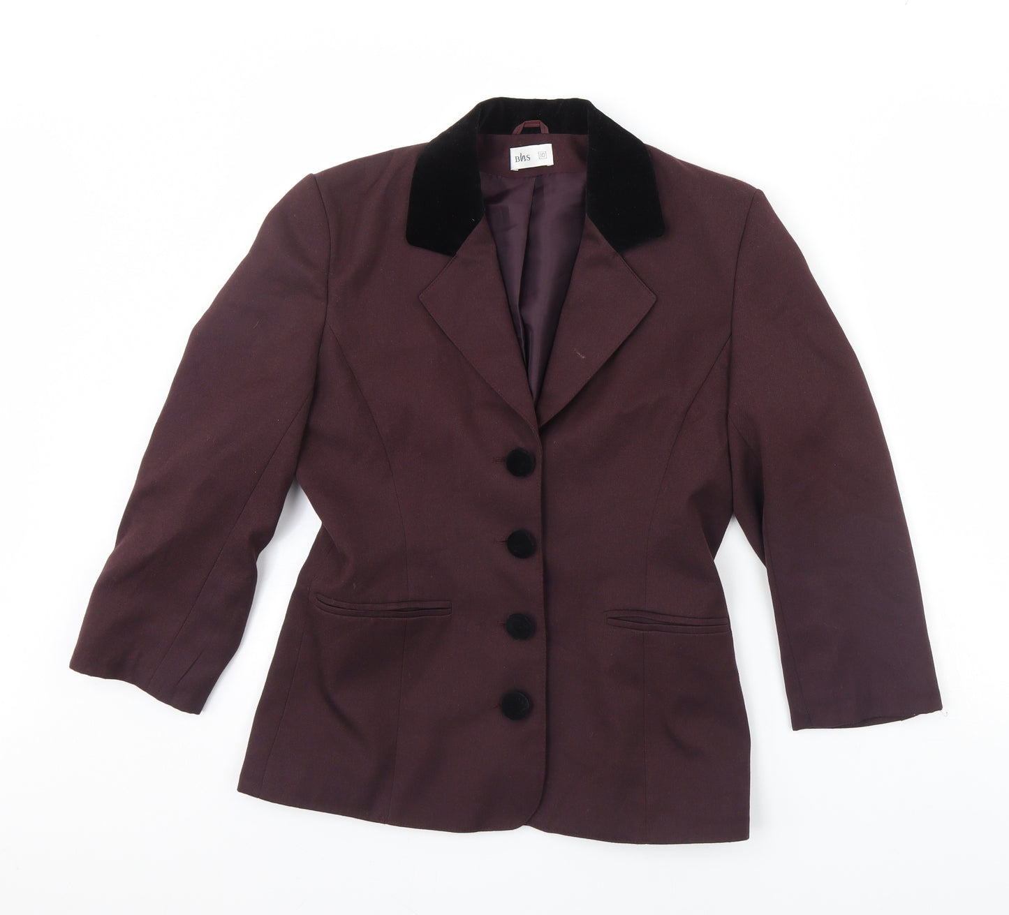BHS Womens Purple   Jacket Blazer Size 10