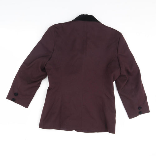 BHS Womens Purple   Jacket Blazer Size 10