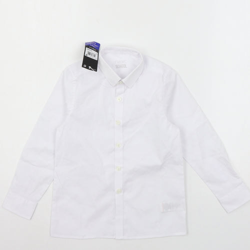 NEXT Girls White   Basic Button-Up Size 5 Years