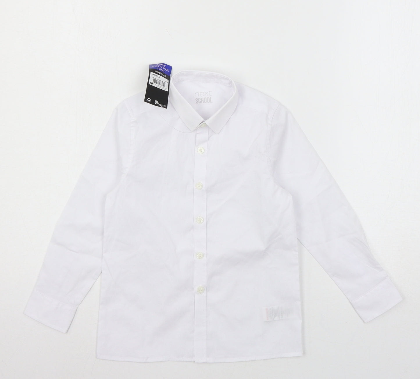 NEXT Girls White   Basic Button-Up Size 5 Years