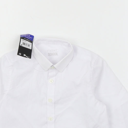 NEXT Girls White   Basic Button-Up Size 5 Years