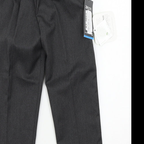 Zeco Boys Grey   Dress Pants Trousers Size 4-5 Years