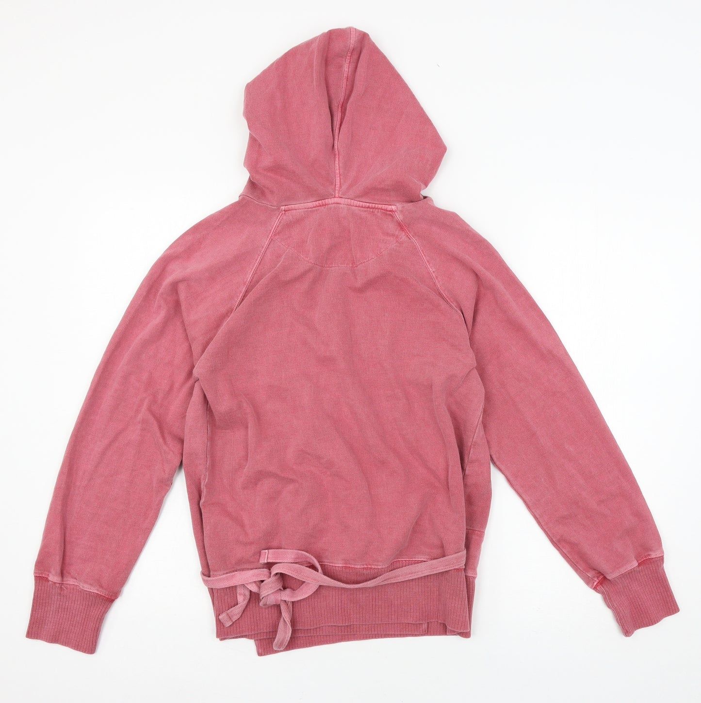 WOMbat Mens Pink  Jersey Pullover Hoodie Size S