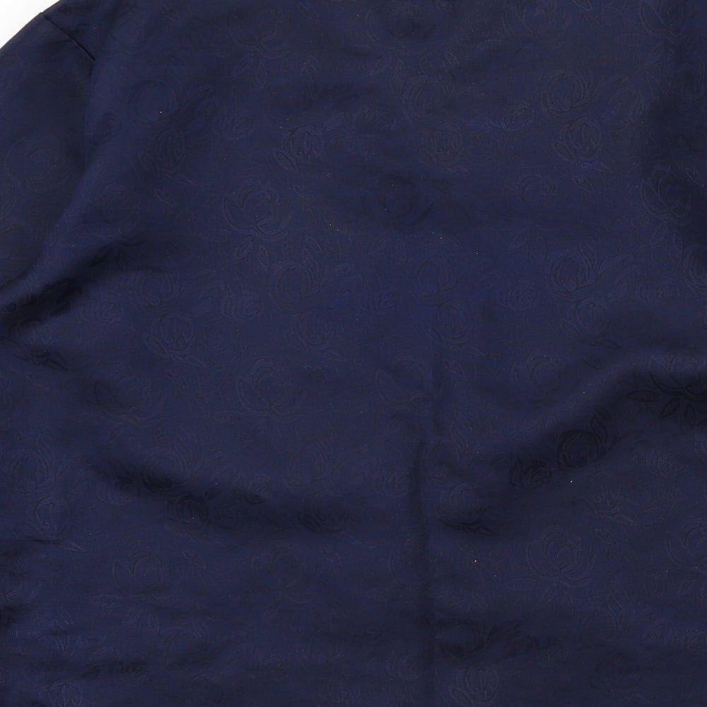 Preworn Womens Blue   Basic Blouse Size 14