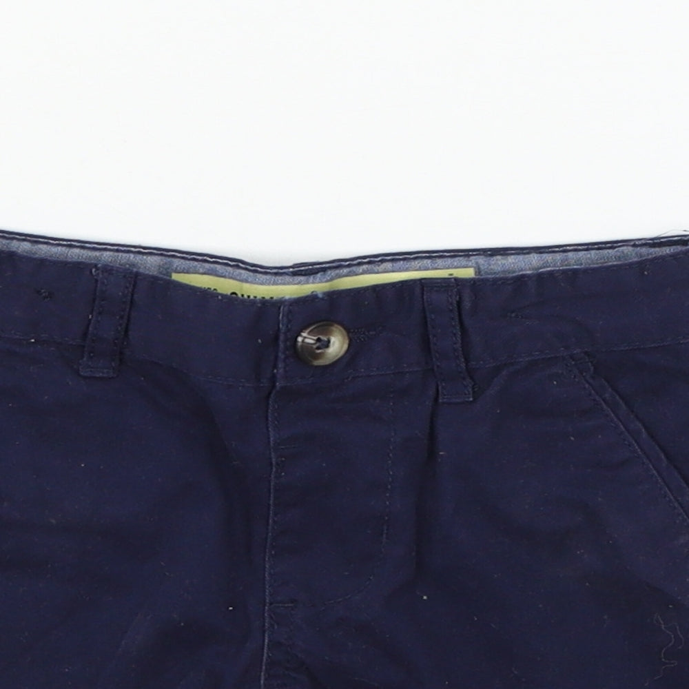 Denim & Co. Boys Blue   Chino Shorts Size 4-5 Years