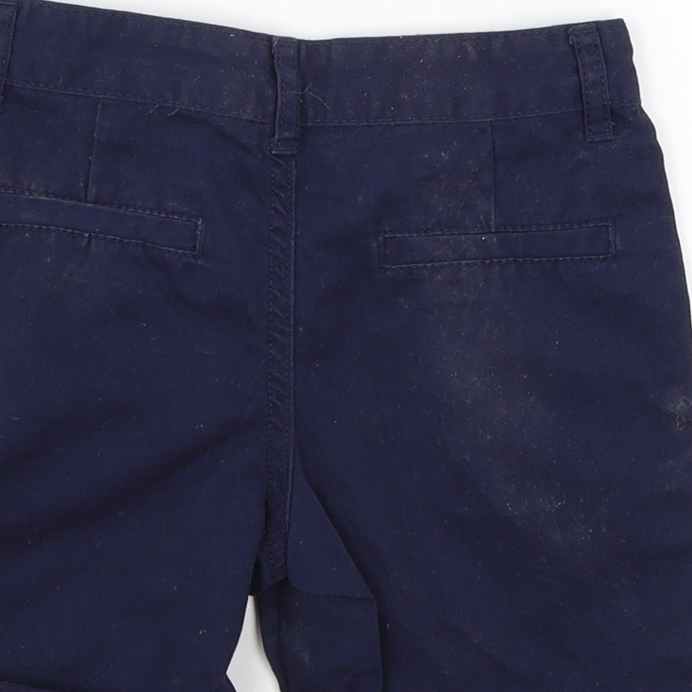 Denim & Co. Boys Blue   Chino Shorts Size 4-5 Years