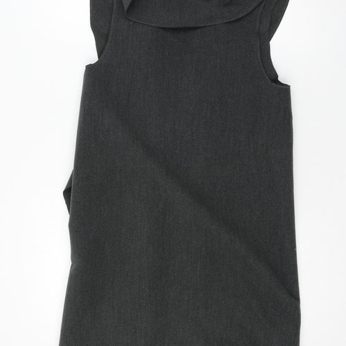 New Look Womens Grey  Fleece Jacket Waistcoat Size M