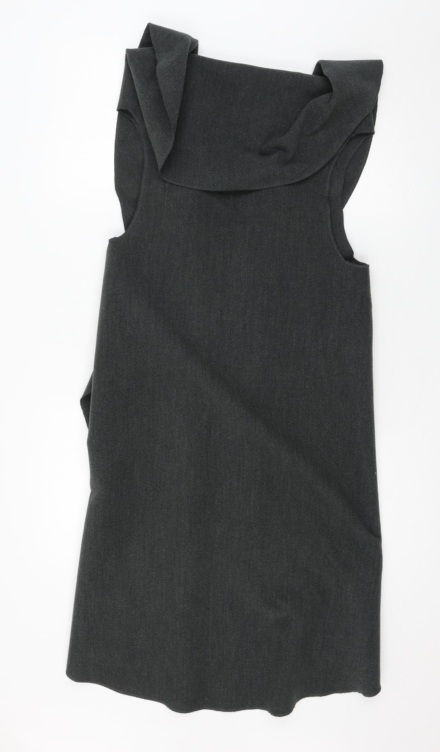 New Look Womens Grey  Fleece Jacket Waistcoat Size M