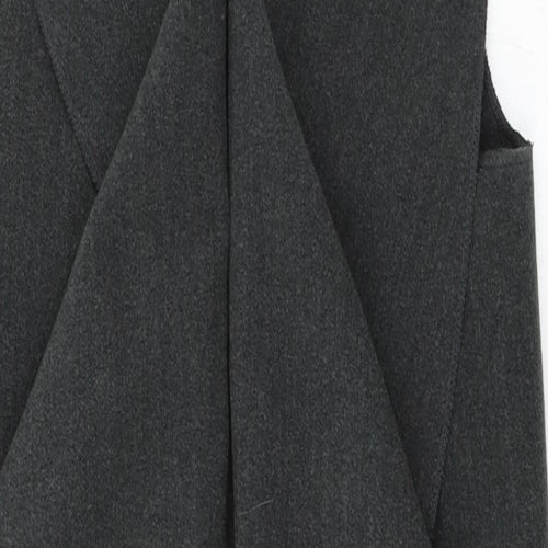 New Look Womens Grey  Fleece Jacket Waistcoat Size M