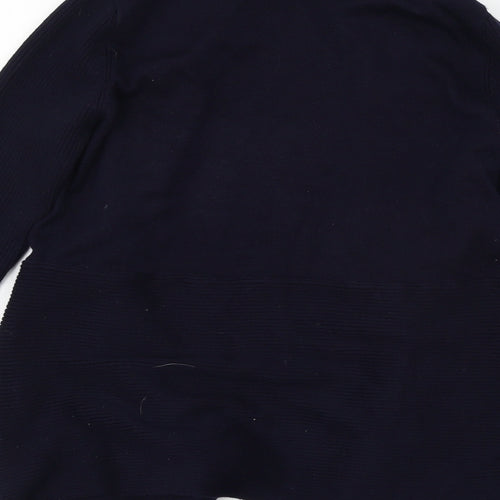 89th & Madison Womens Blue  Knit Cardigan Jumper Size 8