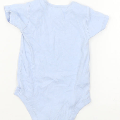 TU Boys Blue  Jersey Babygrow One-Piece Size 12-18 Months