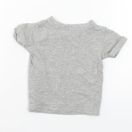 NEXT Boys Grey  Jersey Basic T-Shirt Size 3-6 Months