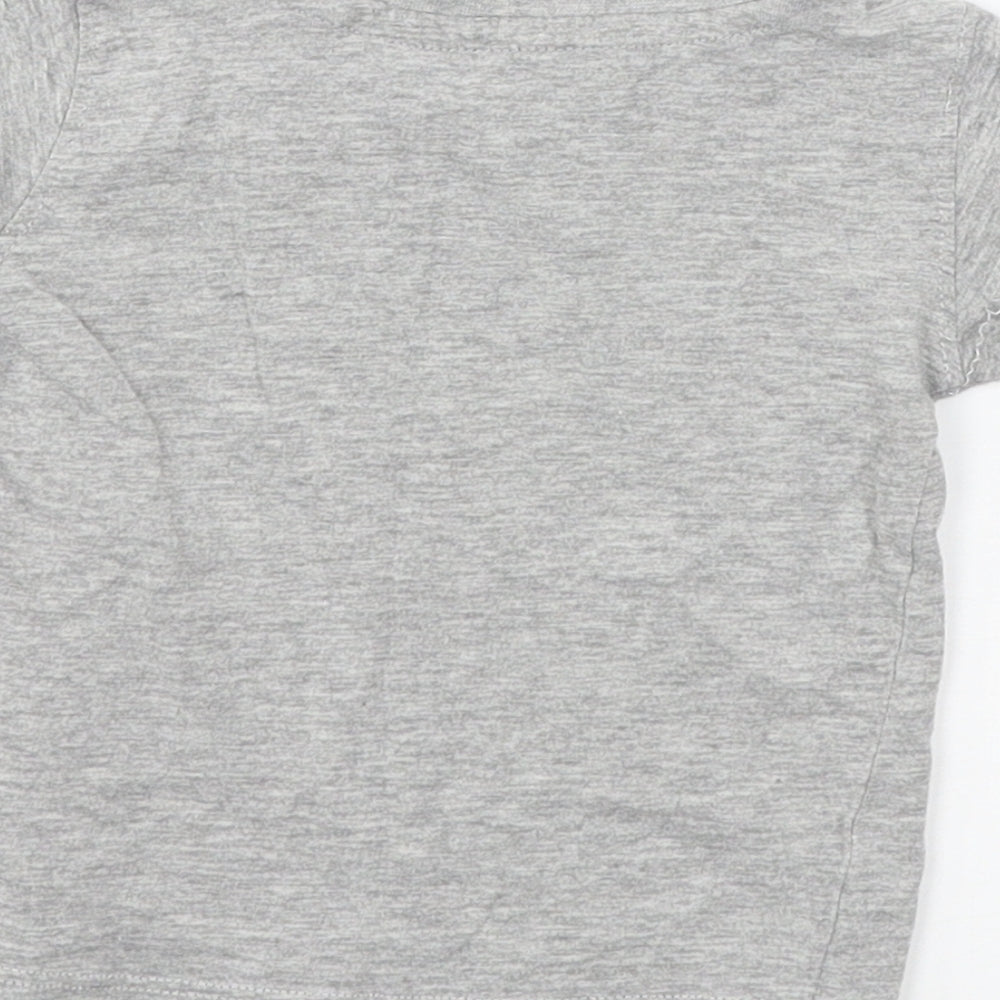 NEXT Boys Grey  Jersey Basic T-Shirt Size 3-6 Months
