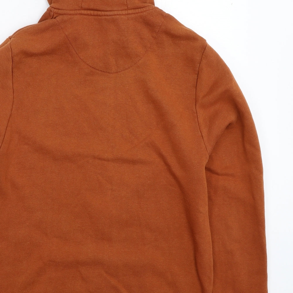 Primark Mens Brown   Full Zip Hoodie Size L