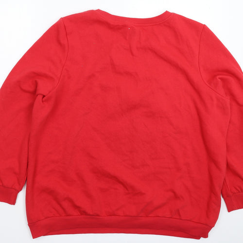 George Mens Red   Pullover Sweatshirt Size 2XL