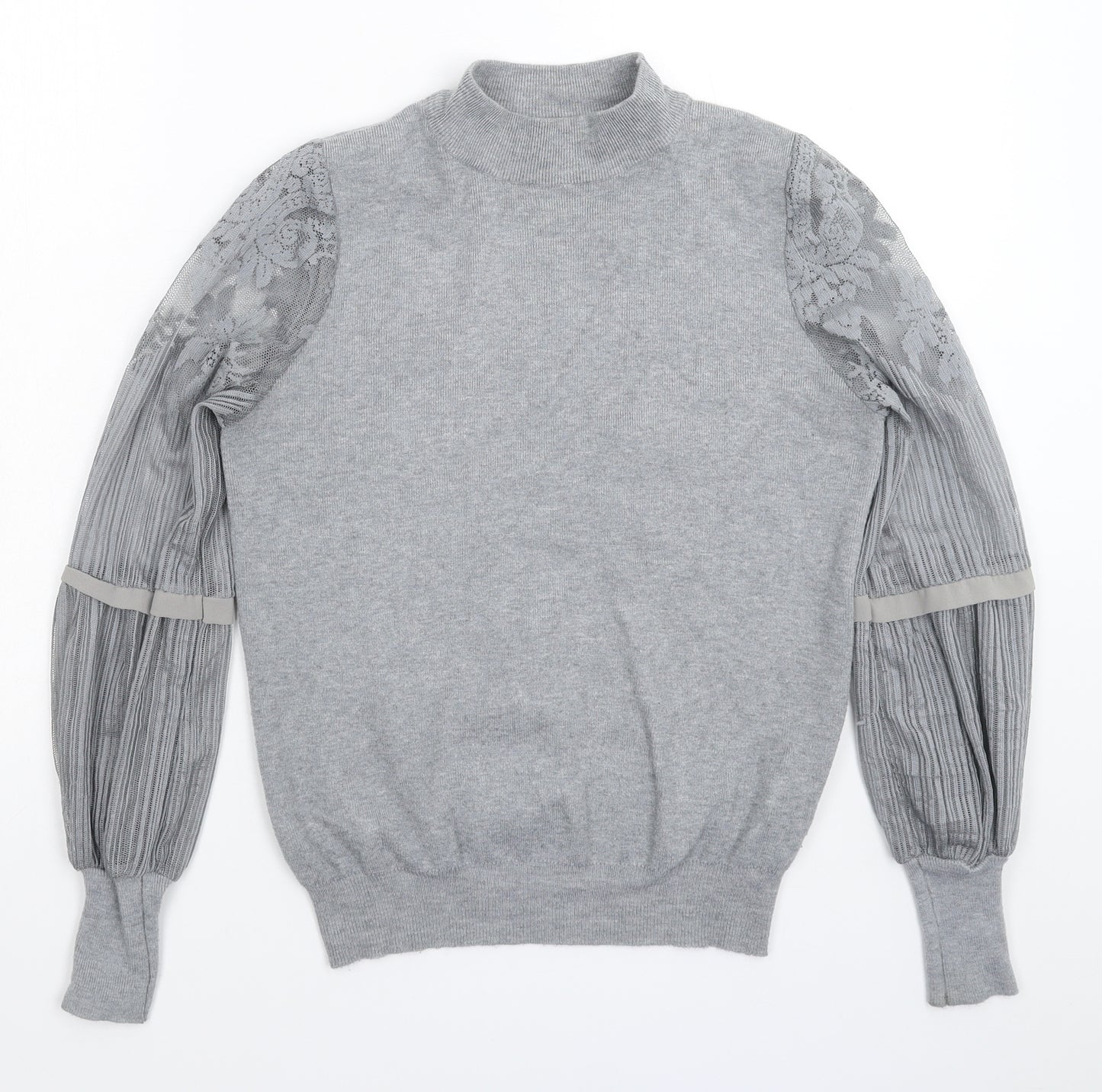 Laetitia Mem Womens Grey   Pullover Jumper Size M