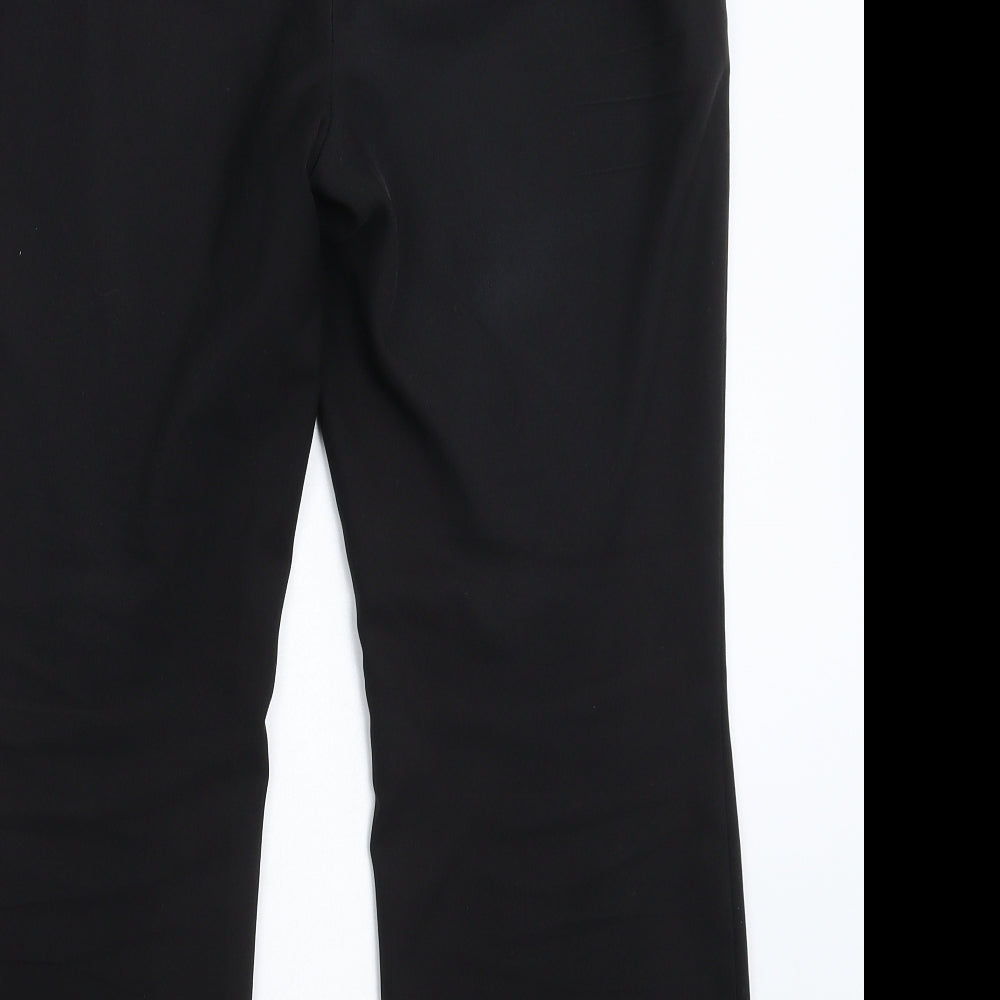 Papaya Womens Black   Dress Pants Trousers Size 14 L27 in