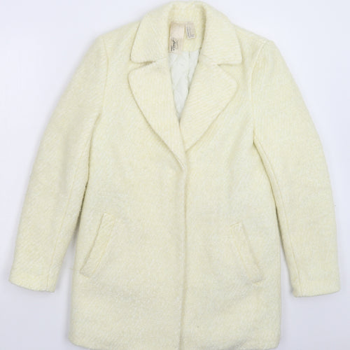 FOREVER 21 Womens White   Jacket Coat Size S