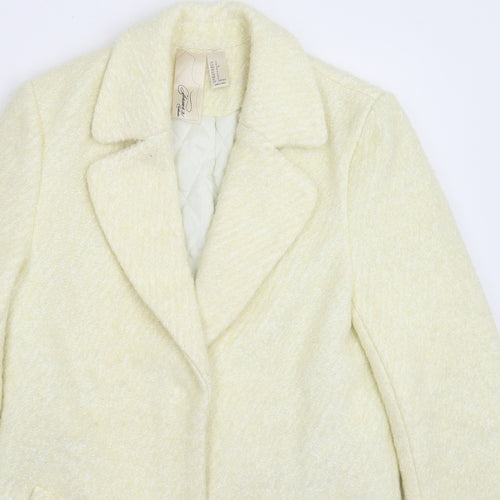 FOREVER 21 Womens White   Jacket Coat Size S