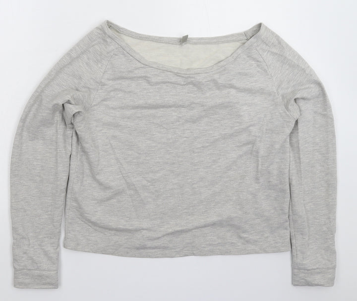 Preworn Womens Grey Pullover Sweatshirt Size S