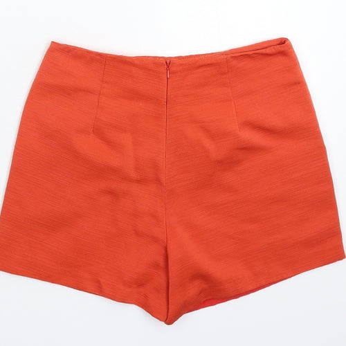 Topshop Womens Orange   Mini Skort Size 6