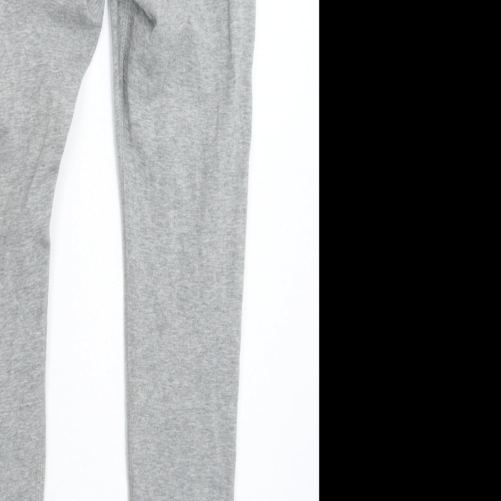 Nike Womens Grey   Compression Leggings Size XS L25 in