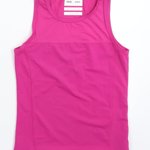 ASOS Womens Pink   Jersey Tank Size 8