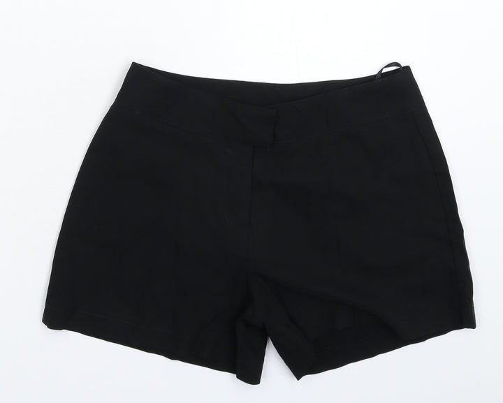 BHS Womens Black   Hot Pants Shorts Size 8
