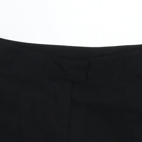 BHS Womens Black   Hot Pants Shorts Size 8