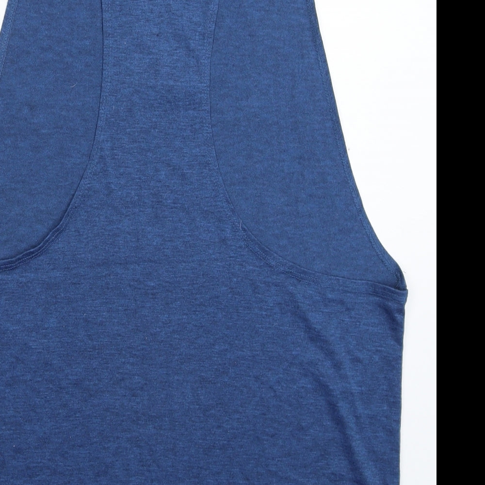 Icy Zone Mens Blue   Basic Tank Size XL