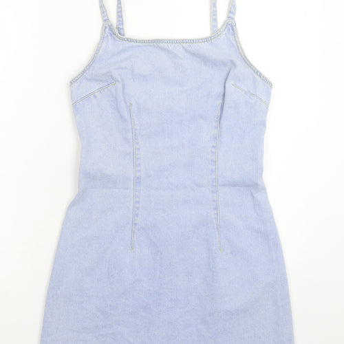New Look Womens Blue  Denim Mini  Size 8