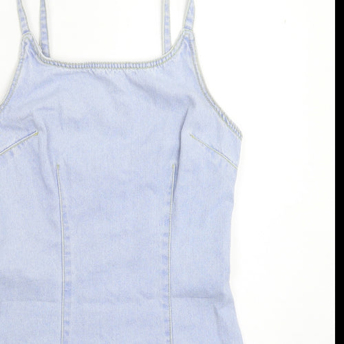 New Look Womens Blue  Denim Mini  Size 8