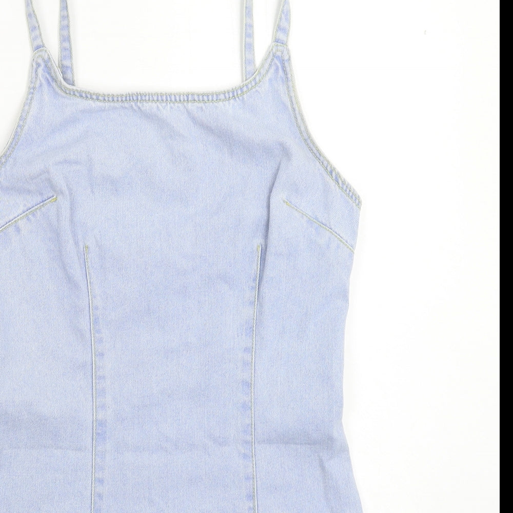 New Look Womens Blue  Denim Mini  Size 8