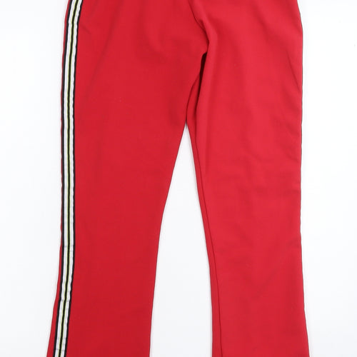 ASOS Womens Red   Trousers  Size 8 L30 in