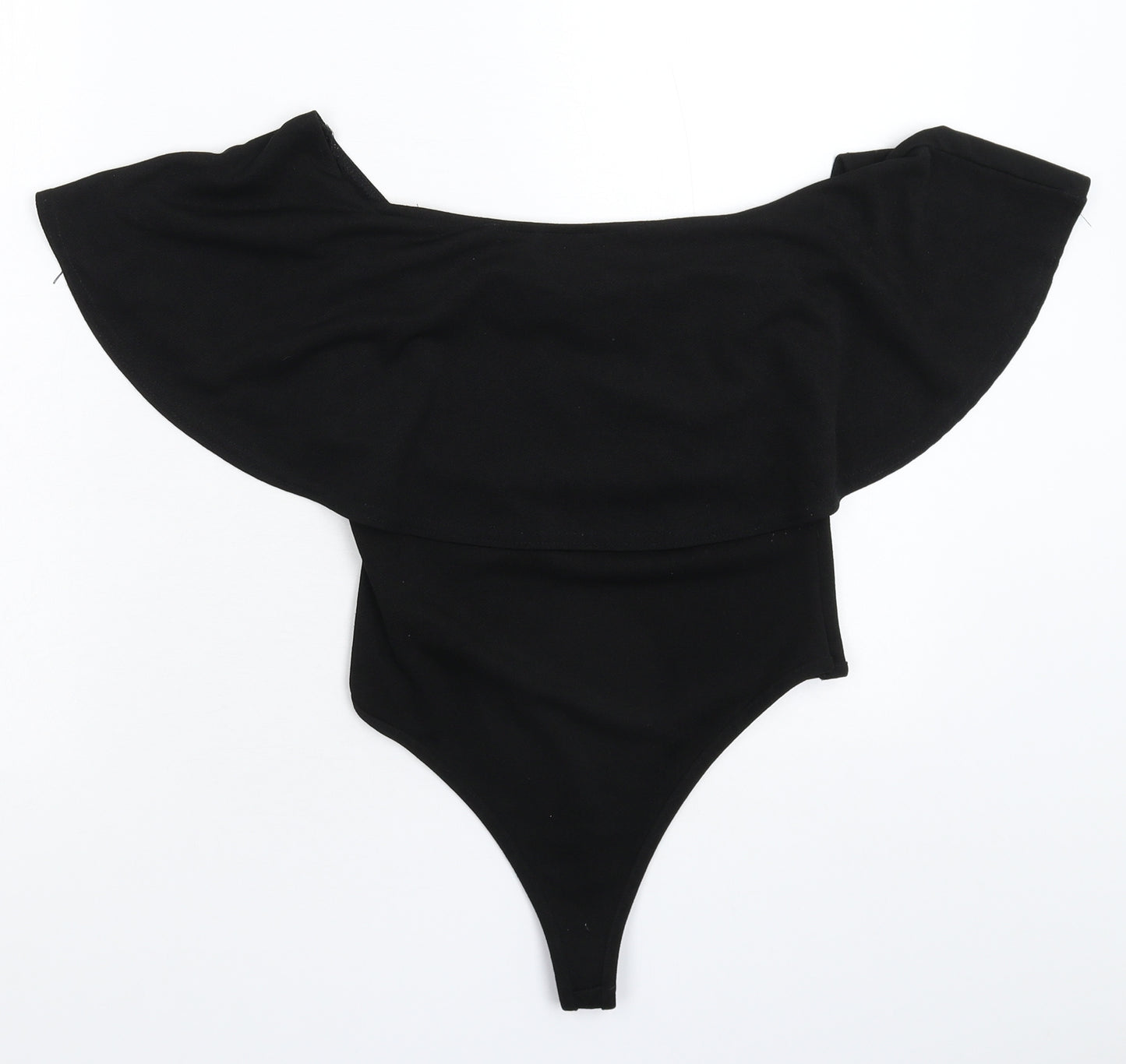 Club L Womens Black   Bodysuit One-Piece Size 6