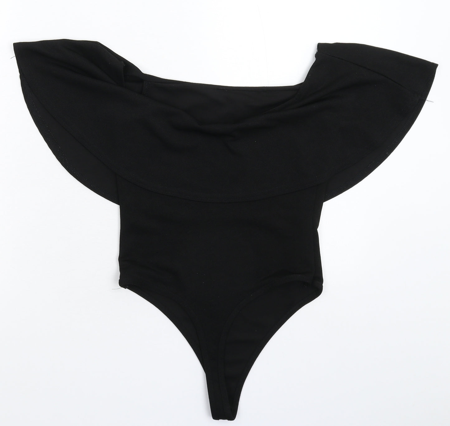 Club L Womens Black   Bodysuit One-Piece Size 6