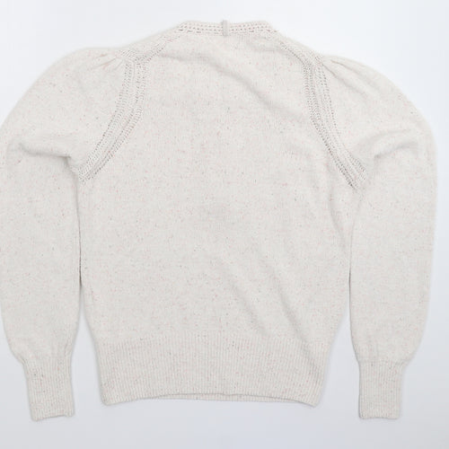 Marks and Spencer Womens Grey  Knit Pullover Jumper Size 12
