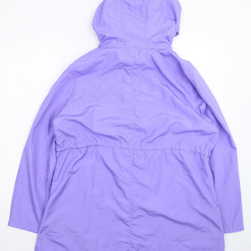 Atmosphere Womens Purple   Parka Coat Size M