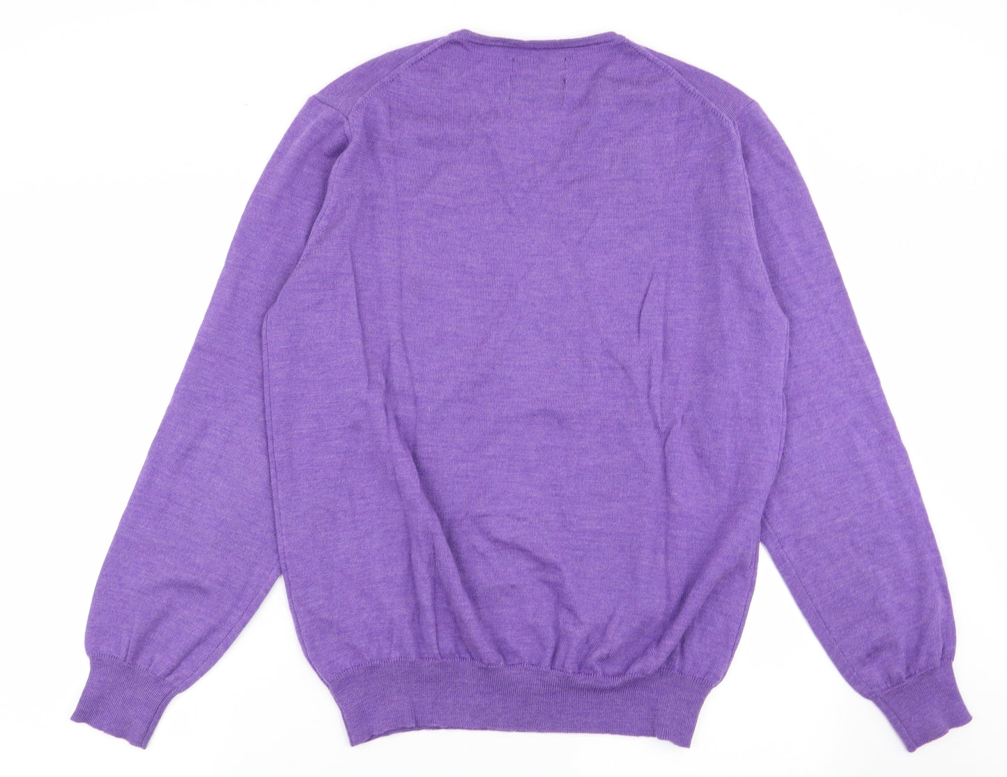 Jasper Conran Mens Purple   Pullover Jumper Size L