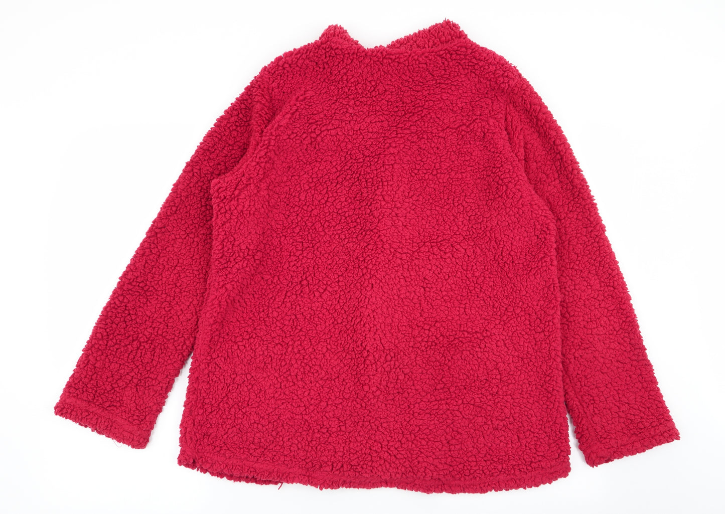 Preworn Womens Red   Cardigan Jumper Size L