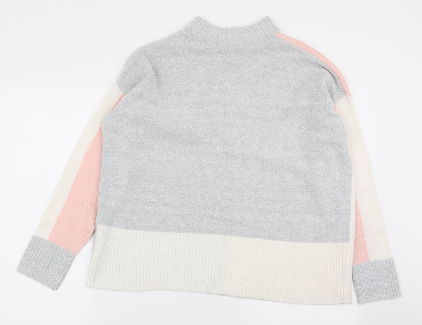 Asda George Womens Multicoloured Geometric  Pullover Jumper Size M