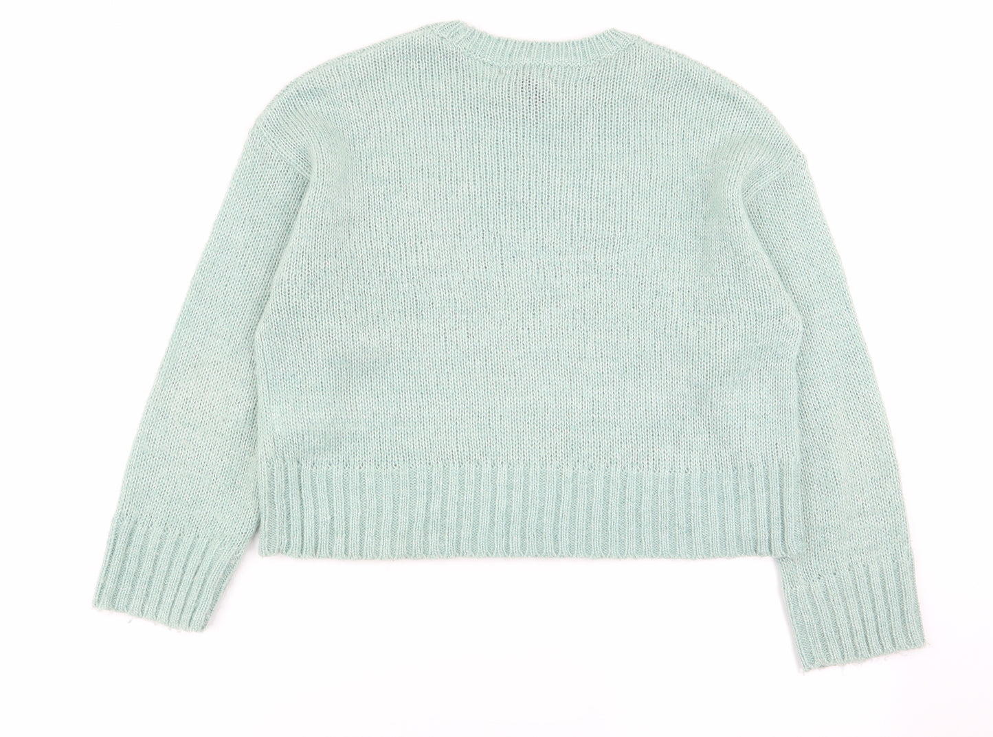 New Look Womens Green   Pullover Jumper Size S