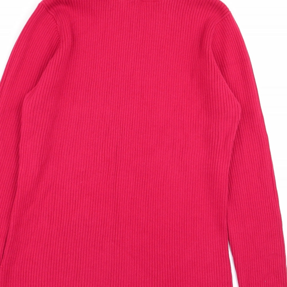 Papaya Womens Red   Basic T-Shirt Size 20