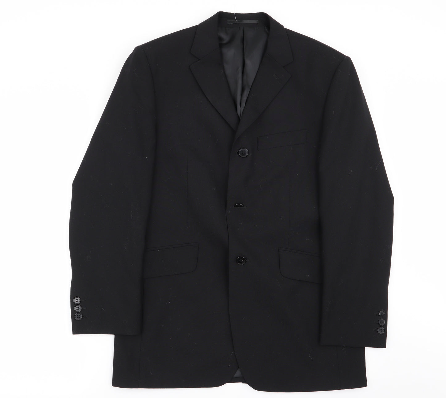 KJ Mens Black   Jacket Blazer Size 38