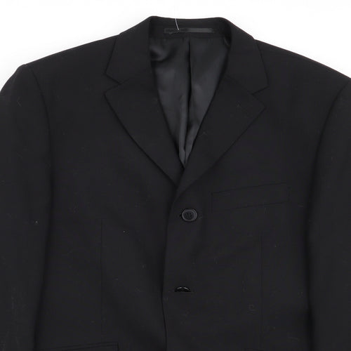 KJ Mens Black   Jacket Blazer Size 38