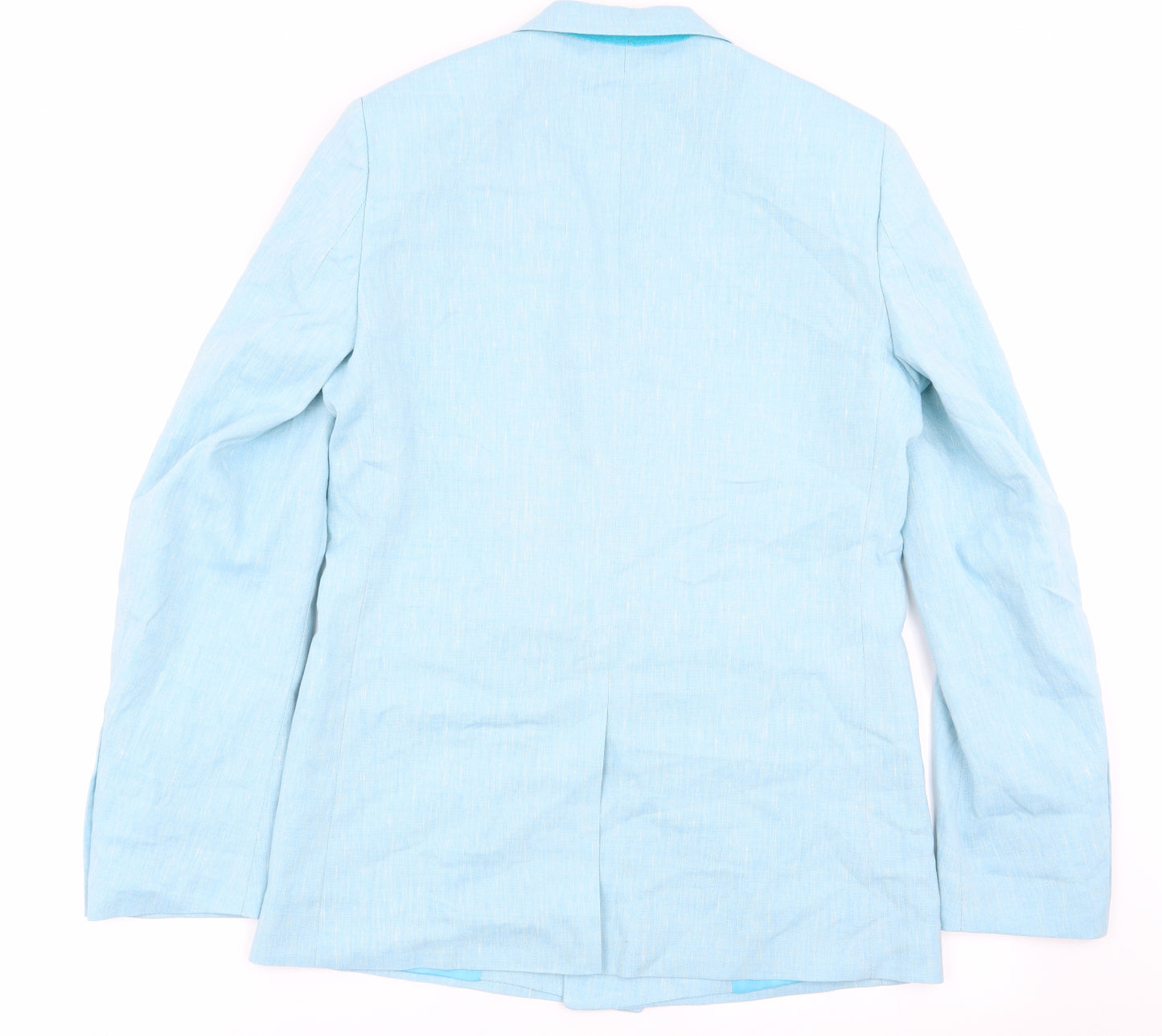 Boohoo Mens Blue   Jacket Blazer Size 36