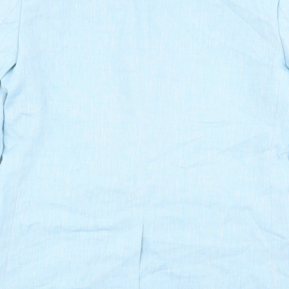 Boohoo Mens Blue   Jacket Blazer Size 36